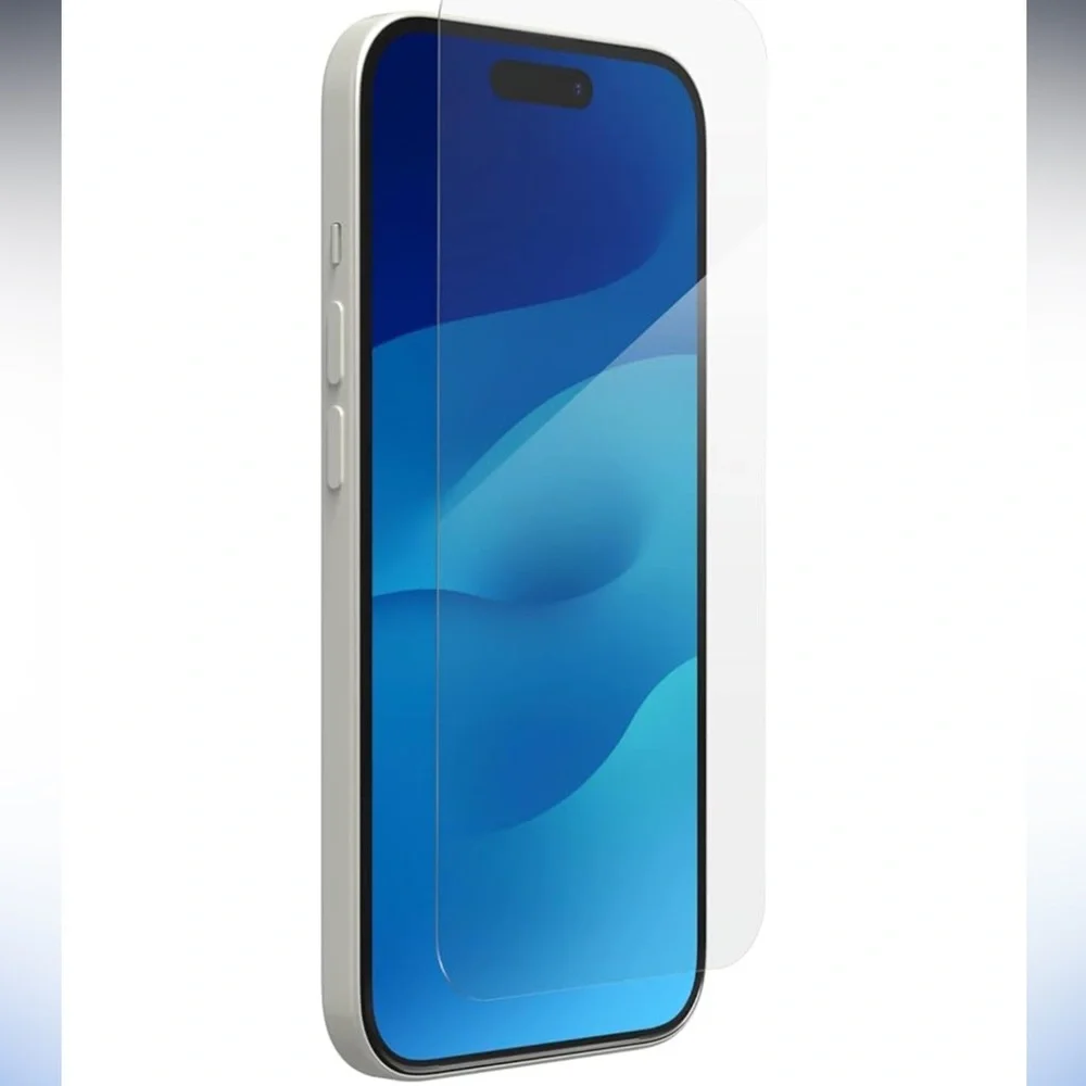 ZAGG Hybrid Glass InvisibleShield Scratch Resistant Screen Protector iPhone15Pro